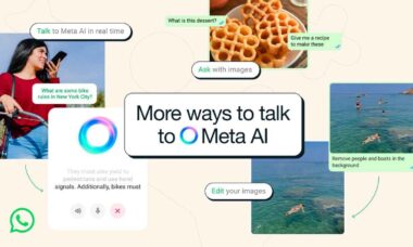 Meta AI chega ao WhatsApp com assistente virtual para facilitar buscas e gerar imagens