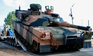 Abrams M1A2 SEPv3. Foto: Ministério da Defesa da Austrália