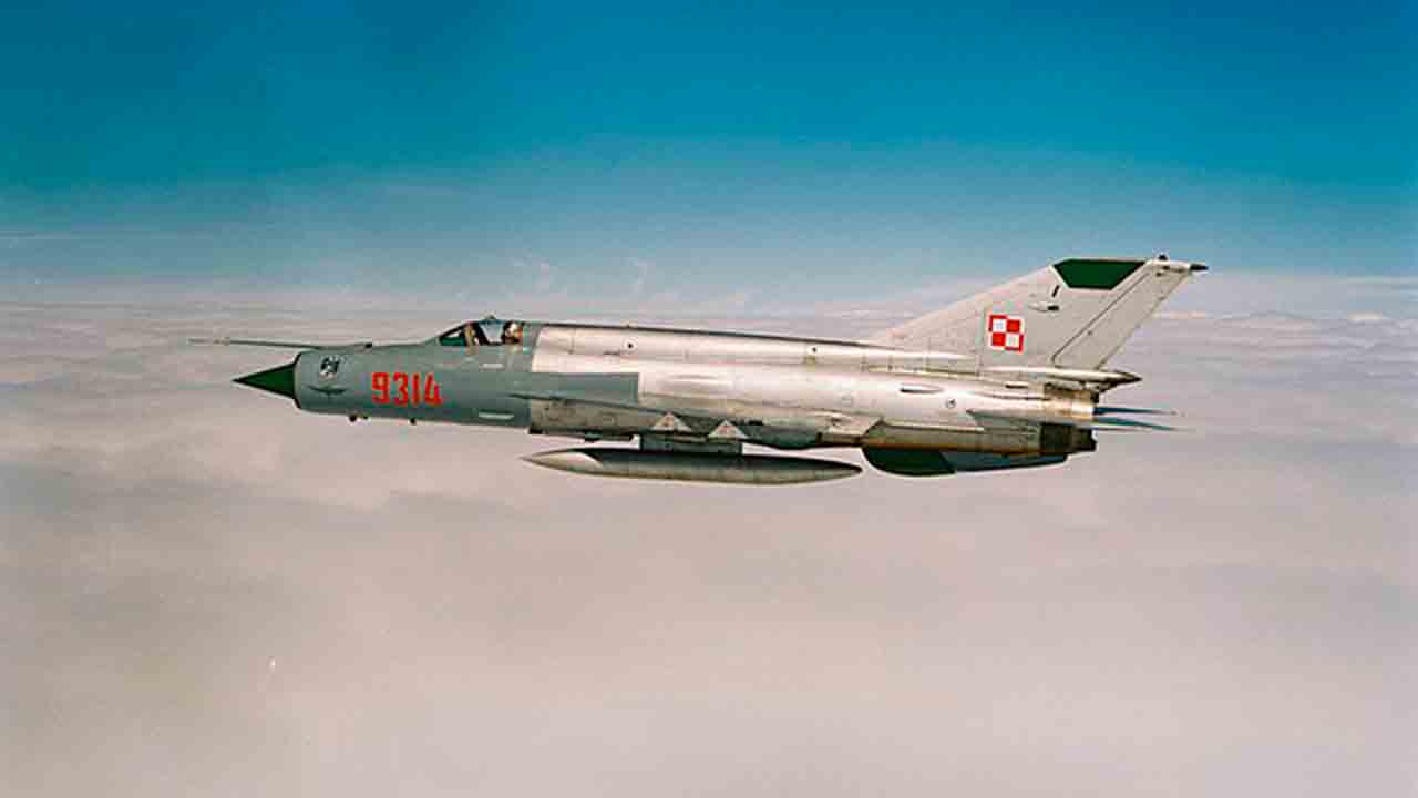 MiG-21 der polnischen Luftwaffe. Foto: Wikimedia