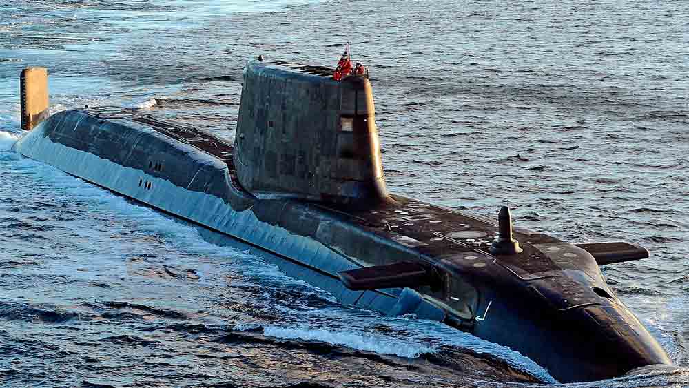 Astute-klasse onderzeeër HMS Ambush