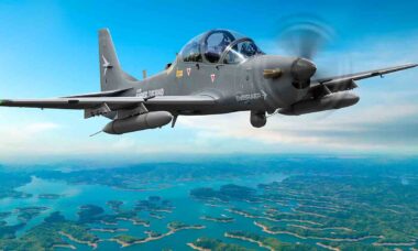 A-29 Super Tucano. Foto: Embraer