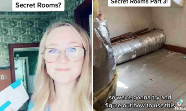 Casal recebe carta que revela "quartos secretos" escondidos em sua casa de 130 anos