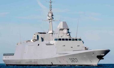 Fragata tipo FREMM. Foto: Fuerzas Armadas de Francia