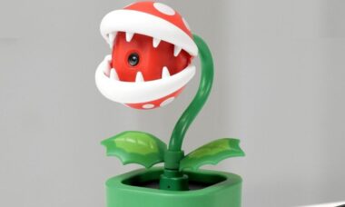 Nintendo Switch 2 recebe webcam em formato de Planta Piranha do Mario