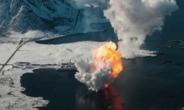 Foguete Spectrum - Associated Press/Reprodução