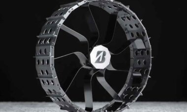 Bridgestone desenvolve conceito de pneu para rover lunar