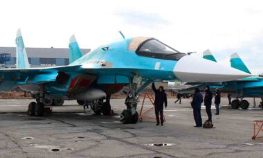 Su-34. Foto: UAC