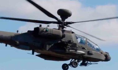 AH-64 Apache. Foto: X @Puolustusvoimat