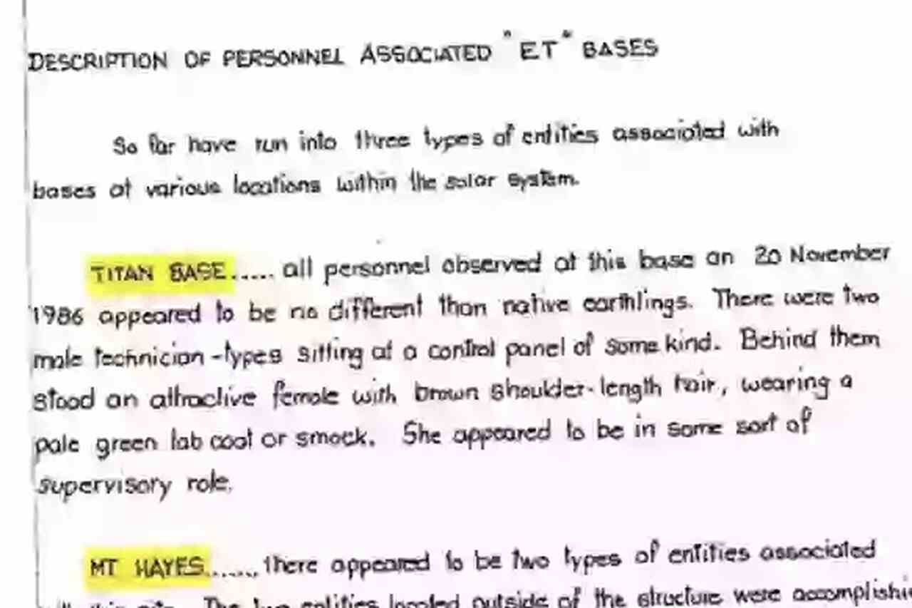 Documento secreto da CIA revela detalhes de "duas bases alienígenas" que estão escondidas na Terra