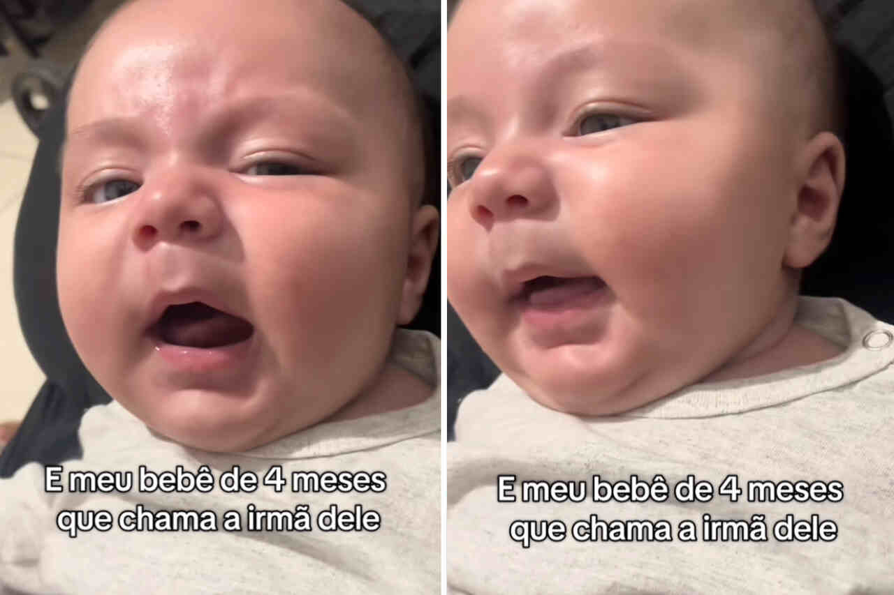 Video: 4-month-old baby goes viral for 'saying' sister’s name