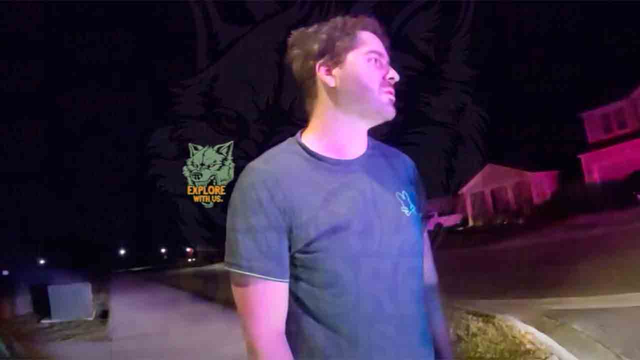 Mandado de prisão é emitido para famoso youtuber de Minecraft que agrediu policial. YouTube @EWUBodycam