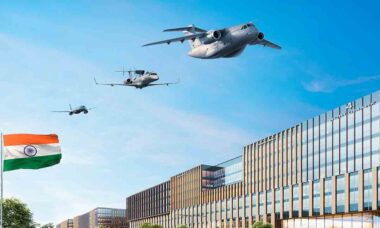 Embraer inaugura subsidiária na Índia para impulsionar defesa, aviação e serviços. Foto: Embraer