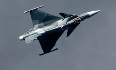 Saab Gripen E. Foto: Saab