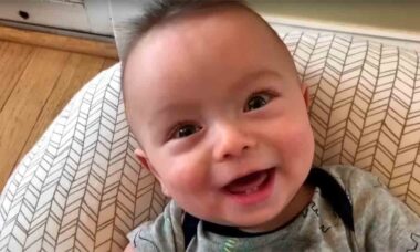 Viralizou: pai usa sons de seu bebê para criar versão sensacional de "Thunderstruck”, clássico do AC/DC. Foto: Youtube @macmillj