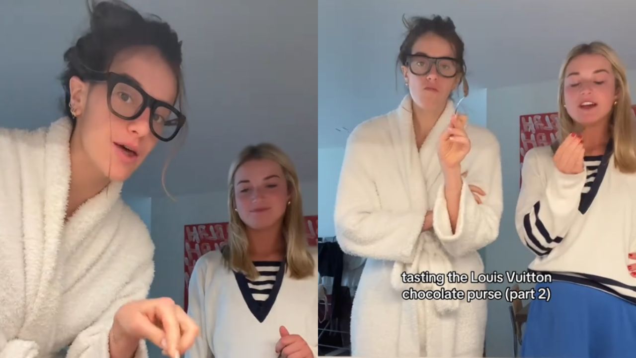 TikToker quebra bolsa de chocolate Louis Vuitton de US$ 249 e vídeo viraliza