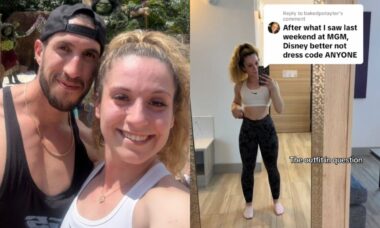TikToker viraliza depois de ser barrada no Disney World por conta de sua roupa