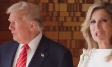 Donald Trump é zombado pela rainha Máxima da Holanda em vídeo viral