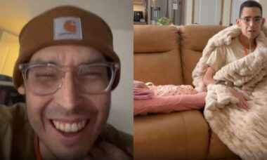 Influenciador com câncer grava vídeo emocionante para a filha recém-nascida