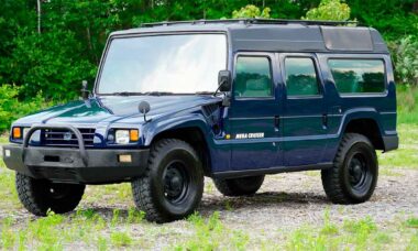 oyota Mega Cruiser 1996. Foto: Divulgação