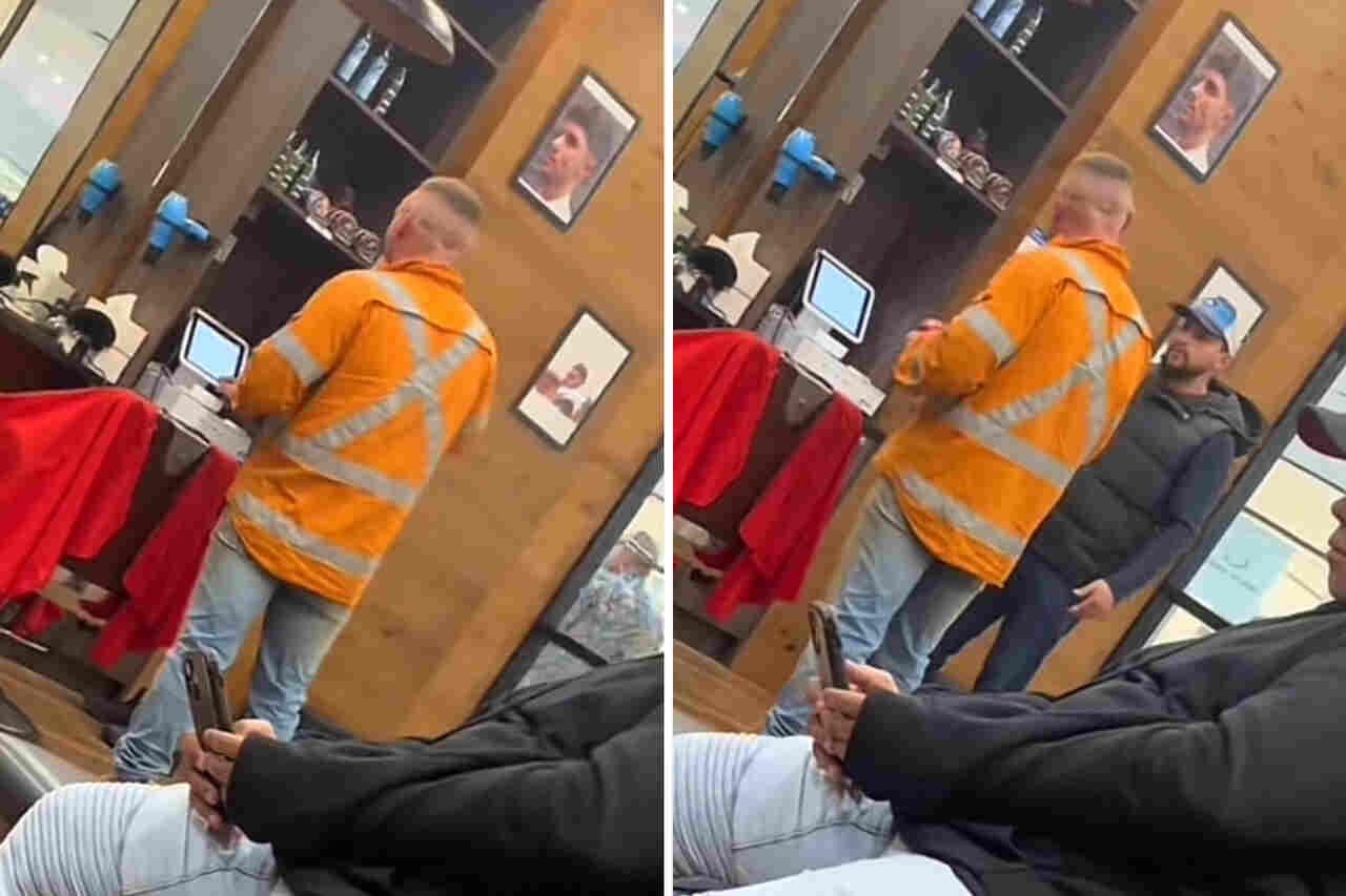 Vídeo viral: Hombre se enfurece por un corte de cabello y no se guarda los insultos para el barbero
