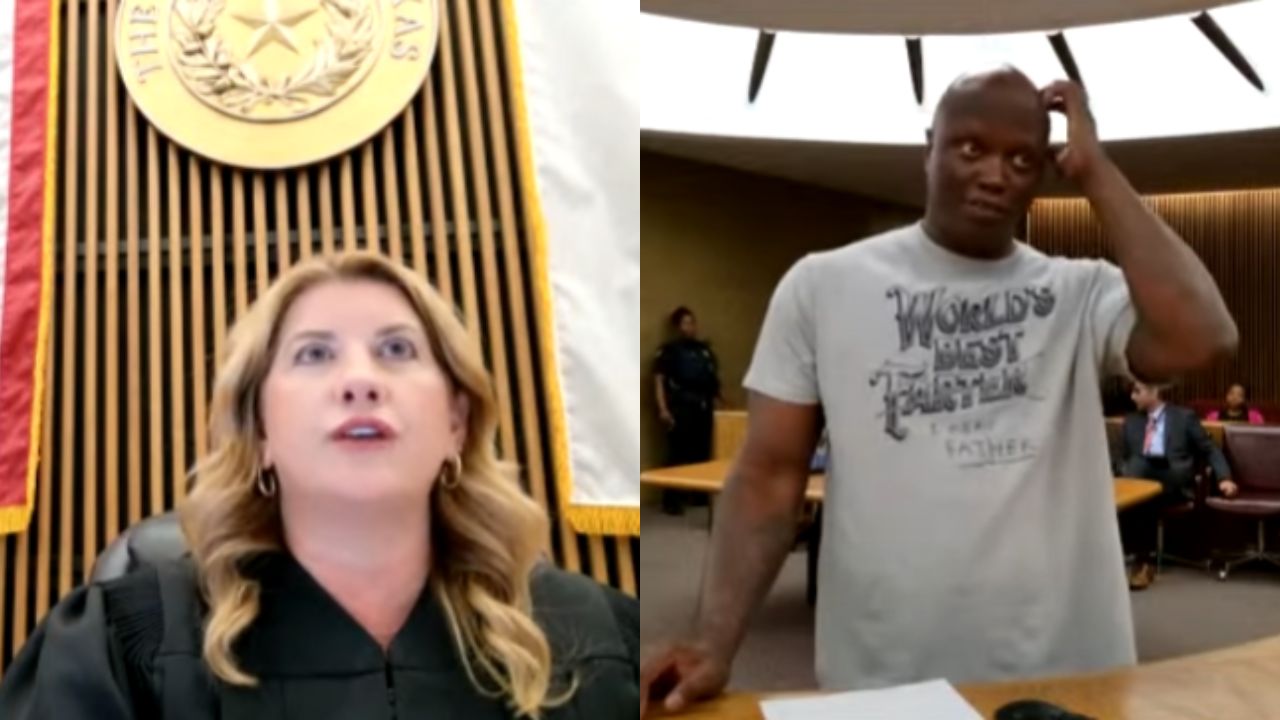 Juíza do Texas viraliza depois de repreender homem que usava camisa enfadonha no tribunal 