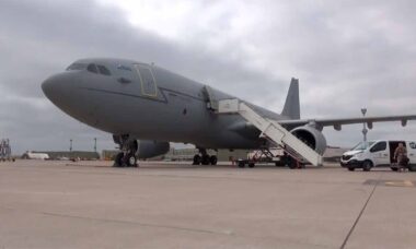 RAF Voyager, foto ilustrativa. X @RoyalAirForce