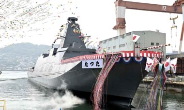 11ª fragata da classe Mogami. X @jmsdf_srh