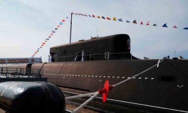 Submarino nuclear Knyaz Pozharsky. Foto: Kremlin.ru