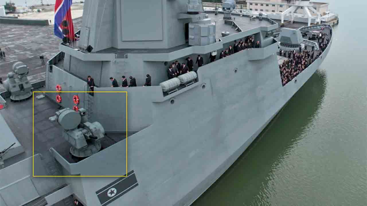 Luftvärnsartilleri med integrerad radar och elektro-optiskt system. Foto: Yonhap