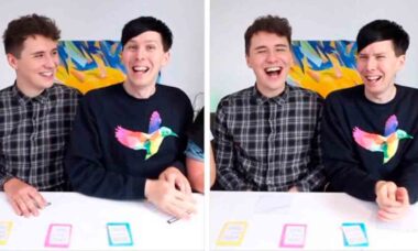 YouTubers Dan e Phil revelam namoro após mais de uma década de segredo. Instagram @danhowellaf