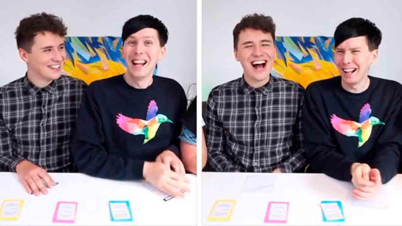 YouTubers Dan e Phil revelam namoro após mais de uma década de segredo. Instagram @danhowellaf
