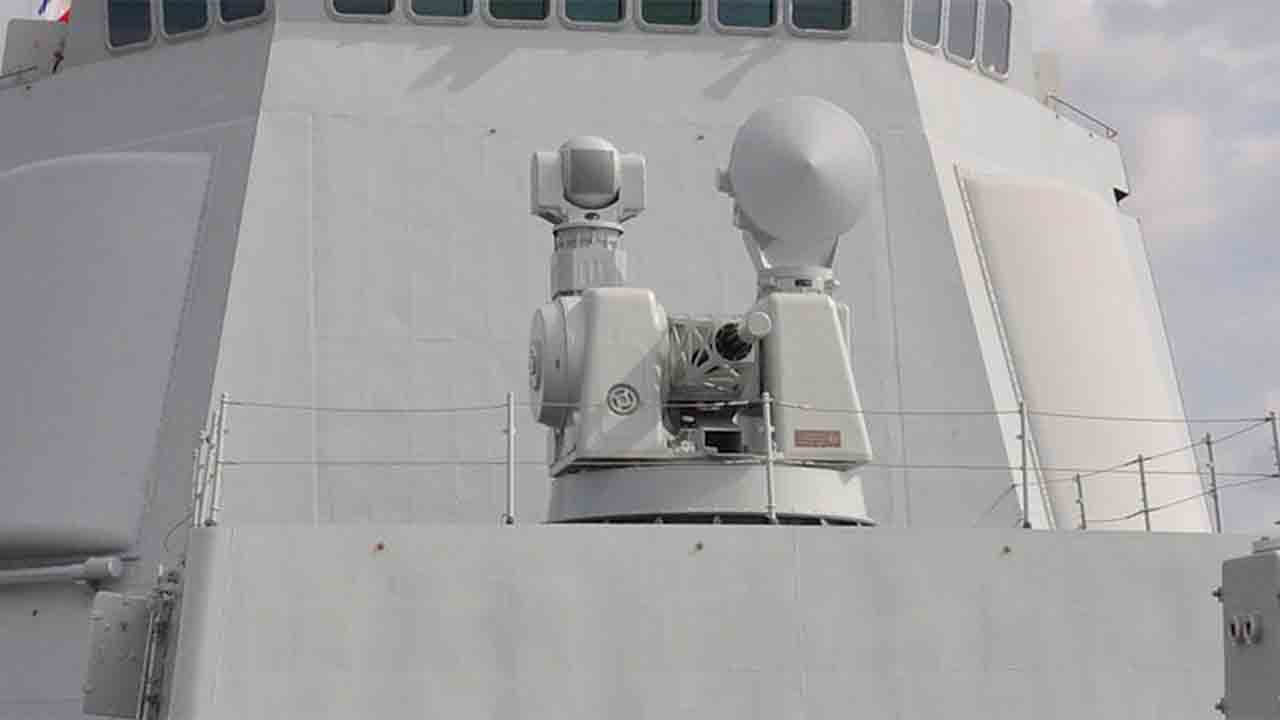 Kinesiskt luftvärnssystem Type 730. Foto: Wikimedia