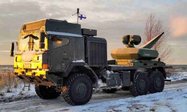 Rheinmetall tests three Skyspotter counter-drone systems during exercises in Finland (X @ArmyRecognition)