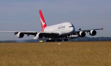 Qantas A380. Foto: Qantas Newsroom