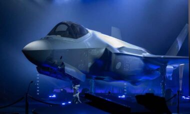 F-35A - JF-501. Foto: X @FinnishAirForce