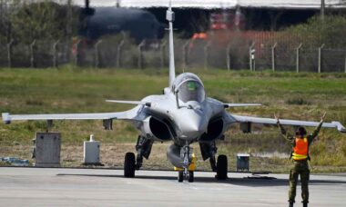 Croatia’s Dassault Rafale fighter jet. X @MORH_OSRH