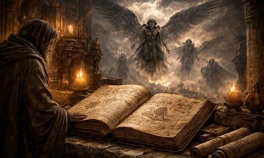 Os segredos ocultos do Livro de Enoque. Ilustração: Condutta