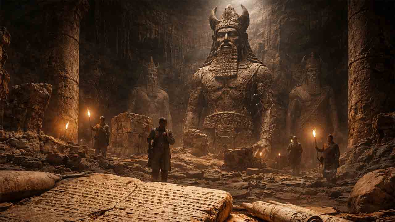 Os Anunnaki: o manuscrito proibido das ruínas da Mesopotâmia. Ilustração: Condutta