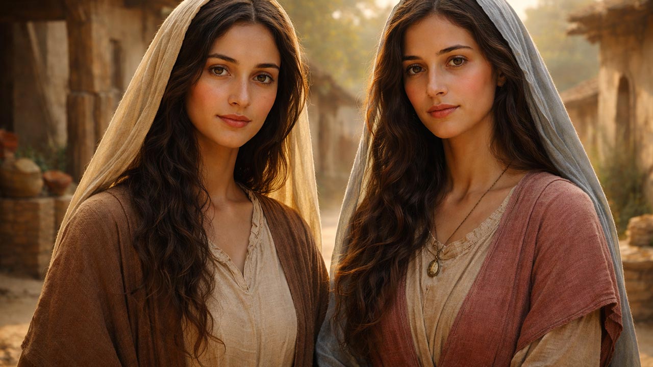 As supostas irmãs biológicas de Jesus: a história esquecida de Maria e Salomé. Ilustração: Condutta