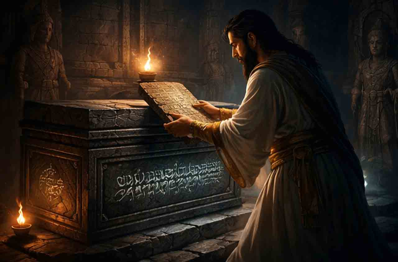 A Tábua do Céu Partido. Ilustração: Condutta
