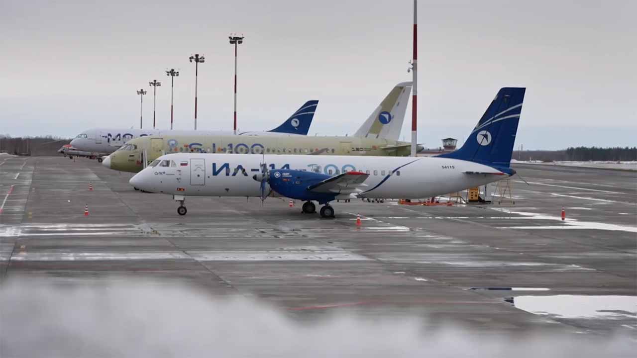 Aviões russos enfrentam nuvens congelantes e avançam em certificação no Ártico. Fonte e imagens: @rostecru