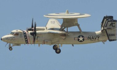 Northrop Grumman E-2C Hawkeye. Foto: Wikimedia