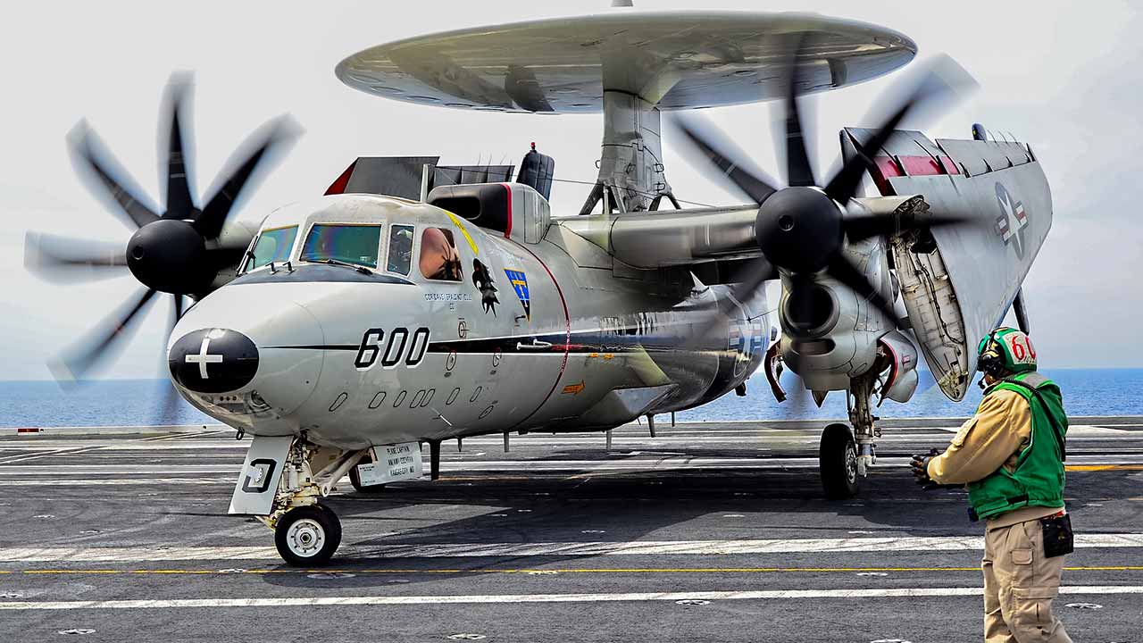 Northrop Grumman E-2C Hawkeye. Foto: Wikimedia