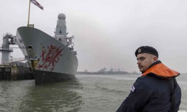 HMS Dragon. Foto: Royal Navy