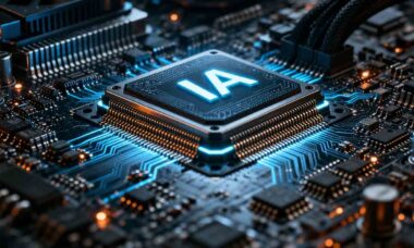 Chinês e dois americanos são acusados de tentar enviar chips de IA dos EUA para a China. Ilustração: Condutta