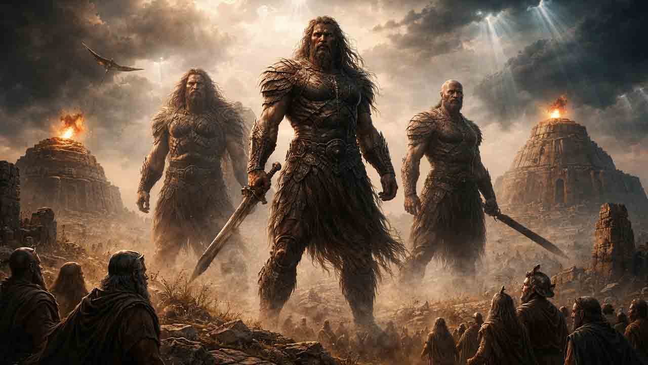 Os caídos da antiguidade: o enigma dos Nephilim. Ilustração: Condutta 